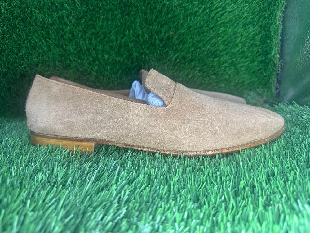 Del Toro Slip-On Loafer Men's 10.5 Brown Suede Career Formal Business Office
